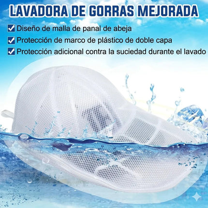 Bolsa Lavado Para Gorras Protector Antideformación Cachuchas