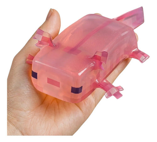 Juguete Antiestrés Ajolote Sensorial Cubo De Retorno Lento