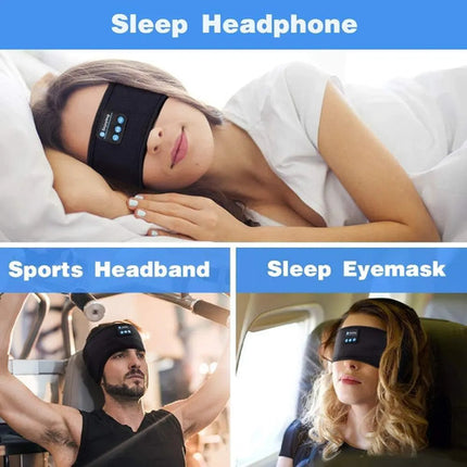 Audífonos Para Dormir Diadema Bluetooth Antifaz Deportivo