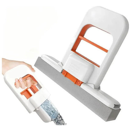 Mini Mopa Trapeador Portátil Plegable Exprimible Absorbente