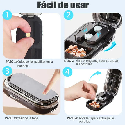Cortador De Pastillas Múltiple Ajustable Pastillero Partidor