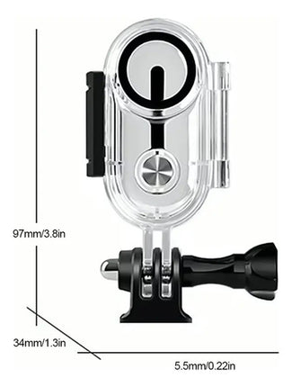 Carcasa De Buceo Estuche Impermeable 40m Insta360 Go 3