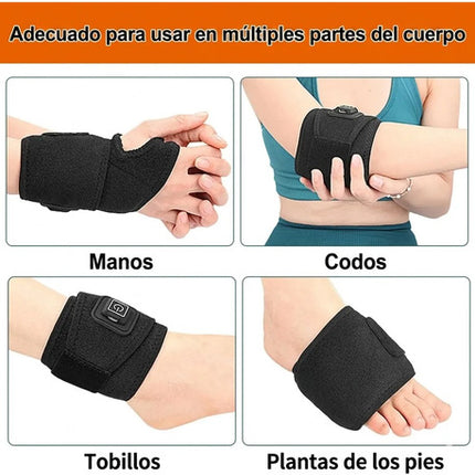 Muñequera Electrica Termica Alivio Tunel Artritis Gym Manos