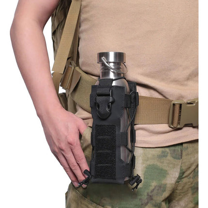 Porta Botella Tactico Molle Porta Radio Sostenedor Mochila
