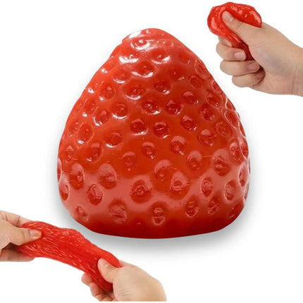 Squishy De Fresa Juguete Antiestrés Silicona Antiestres Taba