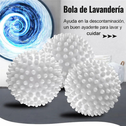 Pelota Lavadora Secadora Antinudo Suavizante Quita Pelusa