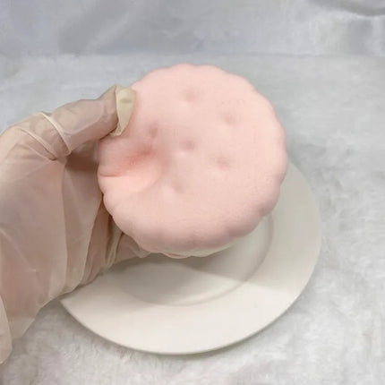 Juguete Squishy Galleta Grande Rosa Antiestrés Niños Kawaii