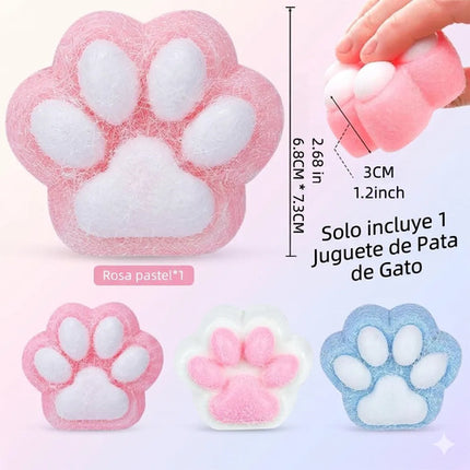 Pata De Gato Squishy Taba Suave Antiestrés Juguete Sensorial