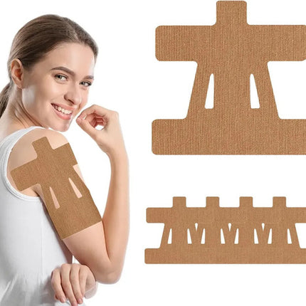 Cinta Kinesiologica Hombro Parche Precortado Gym Dolor