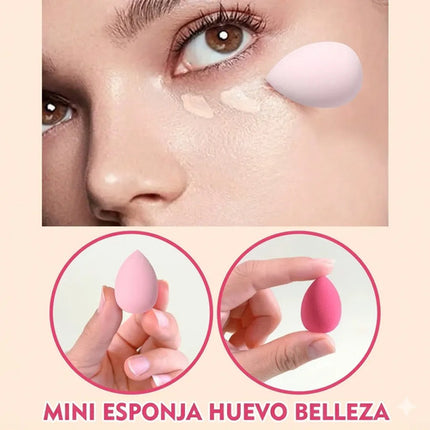 Set 15 Esponjas Para Maquillaje Blenders Borlas Trangulares
