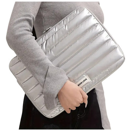 Funda Acolchada Para Laptop 13  Impermeable Puffer Macbook
