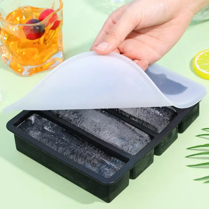 Molde Charola Para Hielo En Barra Mantequilla Rectangular