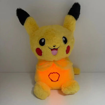 Peluche Respirador De Pikachu Luz Sonido Que Respira Pokemon Amarillo