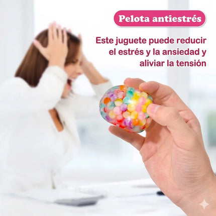 Pelota Antiestrés Squishy Hidrogel Squeeze Sensorial Relax