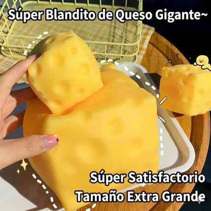 Queso Gigante Squishy Antiestres Juguete Squeeze Suave Niños