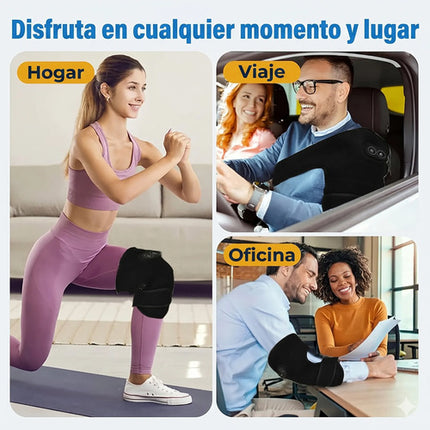 Hombrera Termica Calefacción Y Masaje Soporte Calor Rodilla