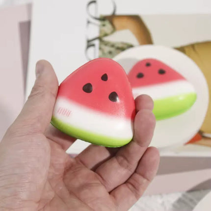 Squishy Juguete De Sandia Antiestrés Apretable Niños Regalo Rojo