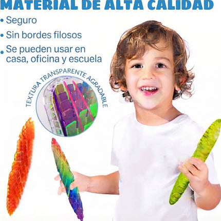 Juguete Sensorial Gusano Antiestrés Fidget Toy Relajante Tdh