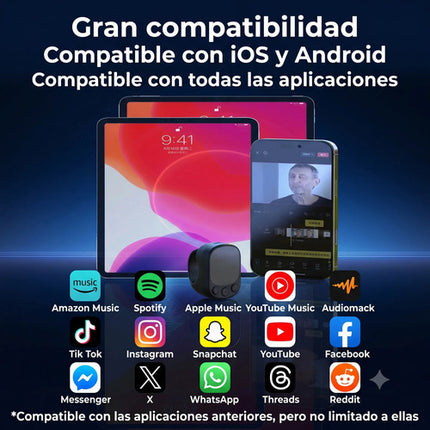 Anillo Control Remoto Bluetooth Touchpad Mouse Pasa Paginas