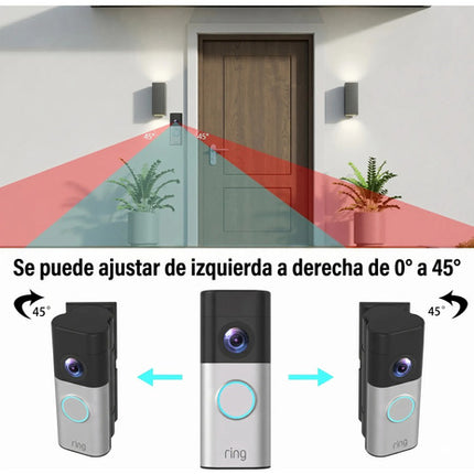 Soporte Ajustable Timbre Ring Wired Doorbell Plus Y Blink