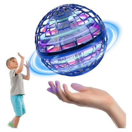 Bola Voladora Boomerang Luz Led Dron Sensor Movimiento Niños