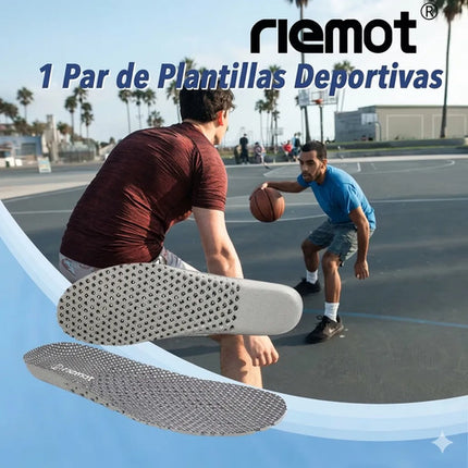 Par Plantillas Deporte Confort De Espuma Soporte Talón Arco