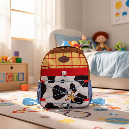 Mochila De Toy Story Woody Preescolar Kinder Disney Vaquera