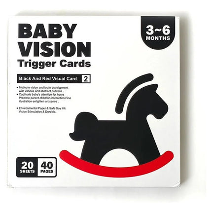 Tarjetas De Estimulación Visual Montessori Bebés 0-26 Meses