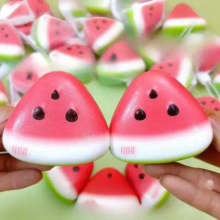 Squishy Juguete De Sandia Antiestrés Apretable Niños Regalo Rojo