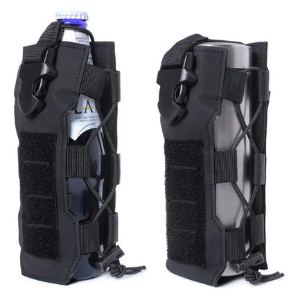 Porta Botella Tactico Molle Porta Radio Sostenedor Mochila
