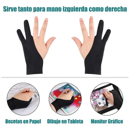 Guante De Dibujo Para Tablet Grafica Ipad Digital Antihuella