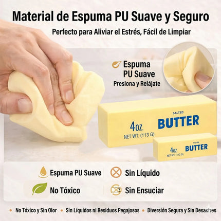 Squishy De Mantequilla Gigante Juguete Antiestrés Para Niños