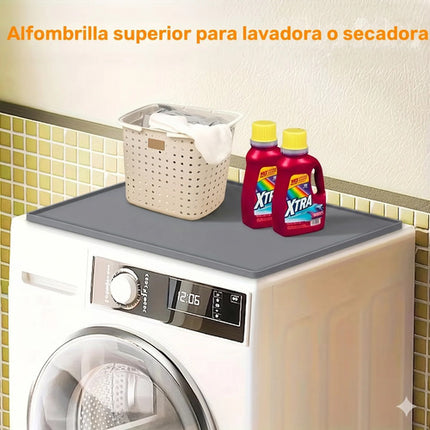 Tapete Protector De Lavadora Secadora Silicona Impermeable