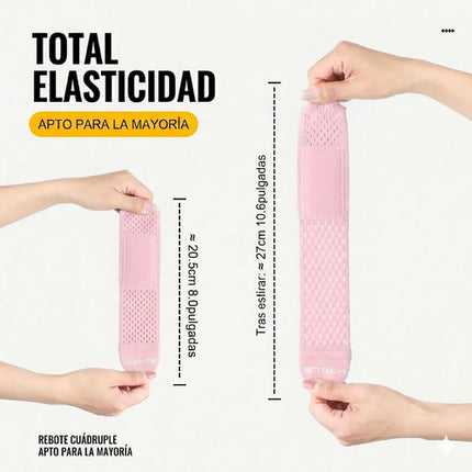 Par De Muñequeras De Compresión Deportiva Ajustable Elastica