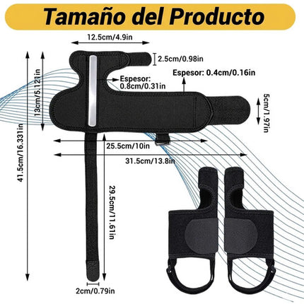 Corrector De Juanete Férula Ortopédica Ajustable Con Varilla