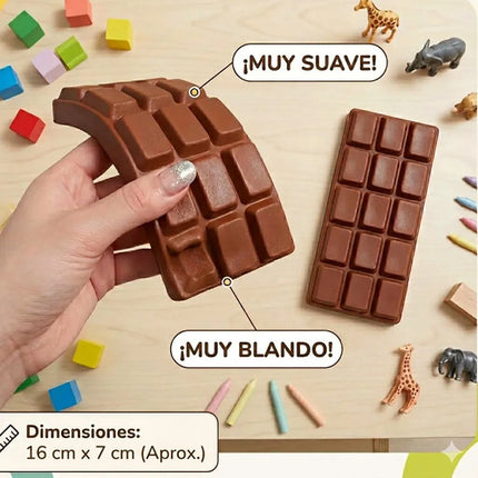 Juguete Antiestrés Squishy Chocolate Grande Relajante Regalo