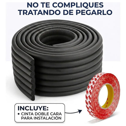 2 Mts Tira Protección Bebes Seguridad Bordes Esquinero Niños