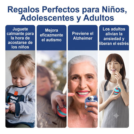 Pelota Orbital Fidget Juguete Antiestrés Spinner Para Niños