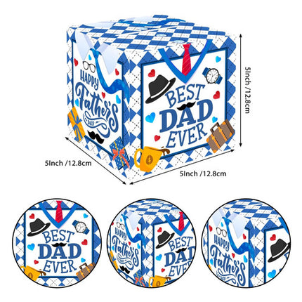 Caja Regalo Para Dinero Dia Del Padre Billetes Papá Kit Box