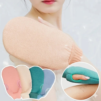 Guante Exfoliante Corporal Baño Doble Cara Limpieza Profunda