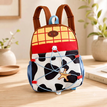 Mochila De Toy Story Woody Preescolar Kinder Disney Vaquera