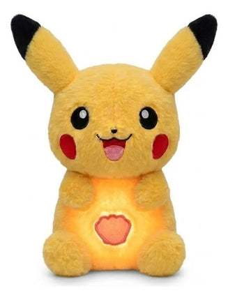 Peluche Respirador De Pikachu Luz Sonido Que Respira Pokemon Amarillo
