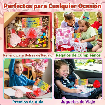 Squishy De Fresa Juguete Antiestrés Silicona Antiestres Taba