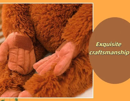 Peluche Chango Orangutan Muñeco Suave Juguete Gorila Niños