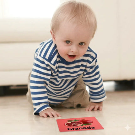 Tarjetas De Estimulación Visual Montessori Bebés 0-26 Meses