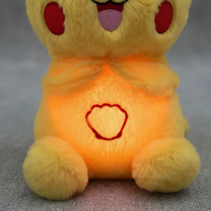 Peluche Respirador De Pikachu Luz Sonido Que Respira Pokemon Amarillo