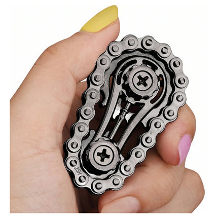 Spinner Mecánico De Engranajes Cadena Bicicleta Antiestrés