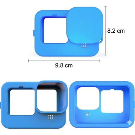 Funda Silicona Goprohero 13 12 11 10 9 Con Tapa Lente Correa