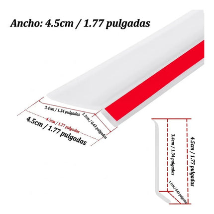 1m Tira Burlete Sellado De Ventana Adhesivo Antiagua Polvo