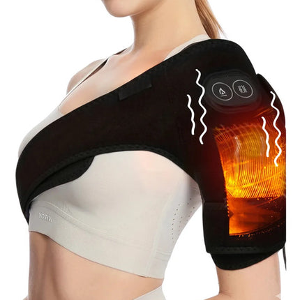 Hombrera Termica Calefacción Y Masaje Soporte Calor Rodilla